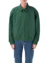 Polo Ralph Lauren Bomber Jacket Cotton Dropped Shoulders In Green