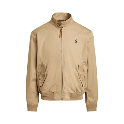Polo Ralph Lauren Cotton Jacket In Brown