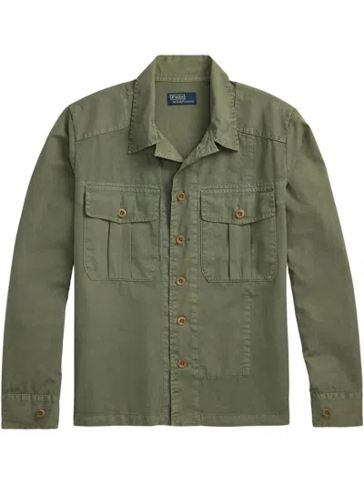 Polo Ralph Lauren Cotton Jacket In Green