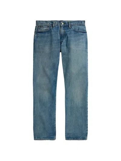 Polo Ralph Lauren Hampton Slim Straight-leg Jeans In Blue
