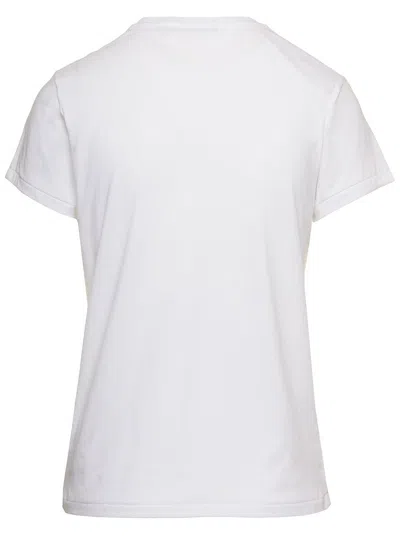 Polo Ralph Lauren Cotton Jersey Crewneck T-shirt Clothing In White