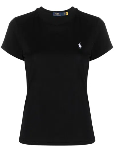 POLO RALPH LAUREN POLO RALPH LAUREN COTTON JERSEY CREWNECK T-SHIRT CLOTHING