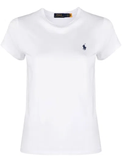POLO RALPH LAUREN POLO RALPH LAUREN COTTON JERSEY CREWNECK T-SHIRT CLOTHING
