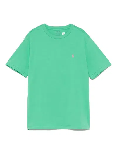 POLO RALPH LAUREN COTTON JERSEY CREWNECK T-SHIRT