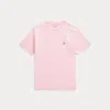 Polo Ralph Lauren Kids' Cotton Jersey Crewneck Tee In Garden Pink