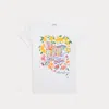 Polo Ralph Lauren Girls Portofino Print T-shirt In White