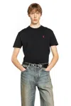 Polo Ralph Lauren Cotton Jersey T-shirt Custom Slim-fit In Black