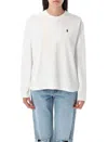 Polo Ralph Lauren Cotton Jersey Long-sleeve T-shirt With Embroidered Logo In White