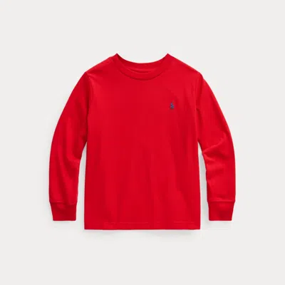 POLO RALPH LAUREN COTTON JERSEY LONG-SLEEVE TEE