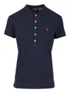 Polo Ralph Lauren Cotton Jersey Polo Shirt Blue