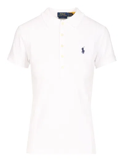Polo Ralph Lauren Cotton Jersey Polo Shirt White