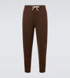 Polo Ralph Lauren Brown Jogger Pants In Cotton Blend In Brown