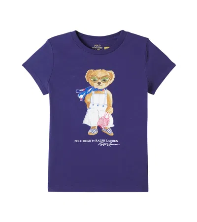 Polo Ralph Lauren Kids' Cotton Jersey T-shirt In Blue