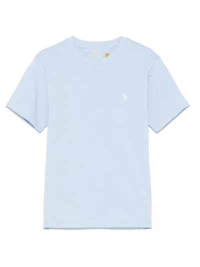 Polo Ralph Lauren Kids' Cotton Jersey T-shirt In Blue
