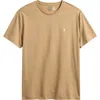 Polo Ralph Lauren Cotton Jersey T-shirt In Brown