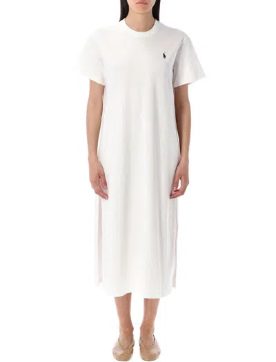 POLO RALPH LAUREN POLO RALPH LAUREN COTTON JERSEY T-SHIRT DRESS