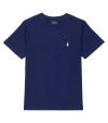 Polo Ralph Lauren Kids' Cotton Jersey T-shirt In Newport Navy
