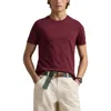 Polo Ralph Lauren Cotton Jersey T-shirt In Burgundy