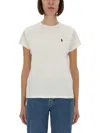 Polo Ralph Lauren Cotton Jersey T-shirt In White