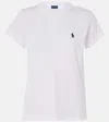 Polo Ralph Lauren Polo Pony Slim Cotton T-shirt In White