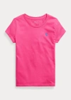 Polo Ralph Lauren Kids' Cotton Jersey Tee In Andover Heather