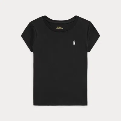 Polo Ralph Lauren Kids' Cotton Jersey Tee In Black