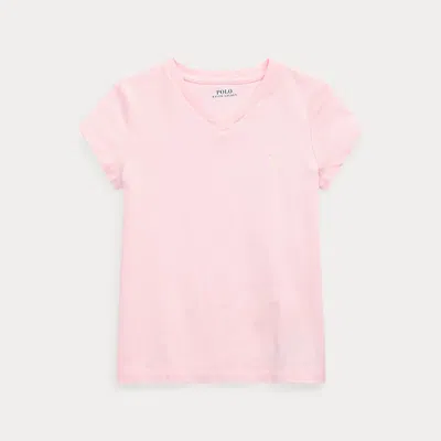 POLO RALPH LAUREN COTTON JERSEY V-NECK TEE