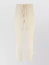 Polo Ralph Lauren Cotton Joggers With Back Pocket And Elastic Waistband In Neutral