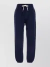 Polo Ralph Lauren Womens Cruise Navy Athletic Straight-leg Cotton-blend Jersey Jogging Bottoms