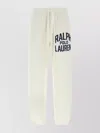 Polo Ralph Lauren Cotton Joggers With Elastic Waistband And Pockets In Neutral