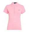 Polo Ralph Lauren 'julie' Pink Polo Shirt With Classic Collar And Pony Embroidery On The Front In Pink
