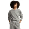 Polo Ralph Lauren Cotton Jumper In Dark Vintage Heather