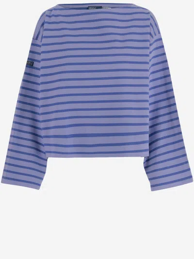 Polo Ralph Lauren Cotton Knit With Striped Pattern In Multi