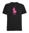 POLO RALPH LAUREN COTTON LARGE POLO PONY T-SHIRT