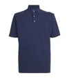 Polo Ralph Lauren Cotton & Linen Classic Fit Polo Shirt In Newport Navy