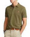 Polo Ralph Lauren Cotton Mesh Classic Fit Polo Shirt In Green