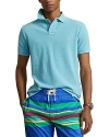 Polo Ralph Lauren Cotton Mesh Classic Fit Polo Shirt In Turquoise