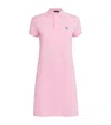 Polo Ralph Lauren Cotton Mesh Polo Dress In Pink
