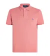 Polo Ralph Lauren Cotton Mesh Polo Pony Polo Shirt In Pink