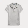 Polo Ralph Lauren Kids' Cotton Mesh Polo Shirt In Andover Heather