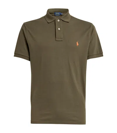 POLO RALPH LAUREN COTTON MESH POLO SHIRT