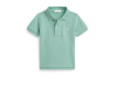 Polo Ralph Lauren Kids' Cotton Mesh Polo Shirt (infant) Boy's Clothing Celadon : 3 Months In Green