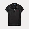 Polo Ralph Lauren Kids' Cotton Mesh Polo Shirt In Polo Black