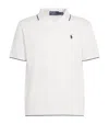 Polo Ralph Lauren Cotton Mesh Polo Shirt In White