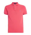 Polo Ralph Lauren Cotton Mesh Slim-fit Polo Shirt In Red