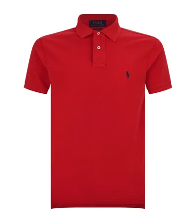 Polo Ralph Lauren Classic Fit Cotton Polo In Ruby Heather