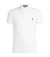 Polo Ralph Lauren Ralph Lauren Custom Slim Fit Stretch Mesh Polo Shirt In White