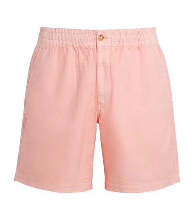 POLO RALPH LAUREN COTTON MINERAL-DYED PREPSTER SHORTS