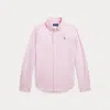 Polo Ralph Lauren Kids' Cotton Oxford Shirt In Deco Pink
