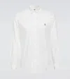 Polo Ralph Lauren Slim Fit Oxford Shirt White In White